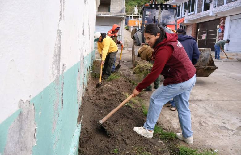 Realiza Temoaya jornada de limpieza en Jiquipilco El Viejo