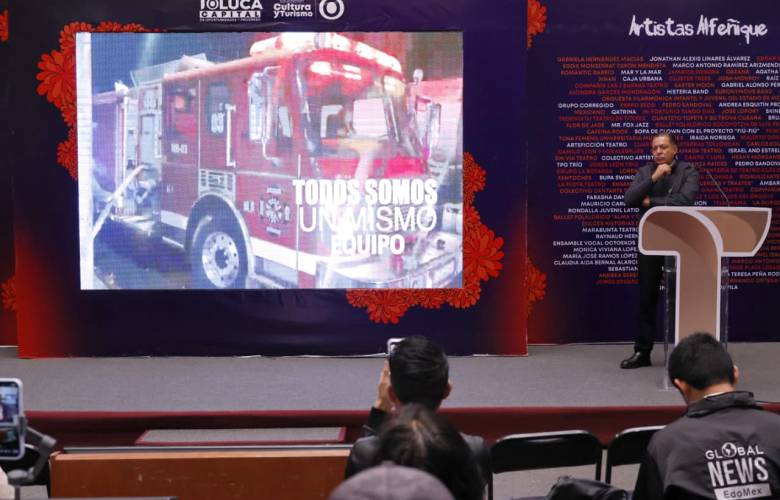 Refuerza Toluca atención de emergencias tras incendio en el centro de la ciudad
