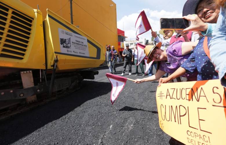 Repavimentan Circuito Morelia Norte tras más de 20 años de abandono