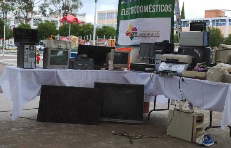 Retoma Atlacomulco campaña para recolectar residuos especiales