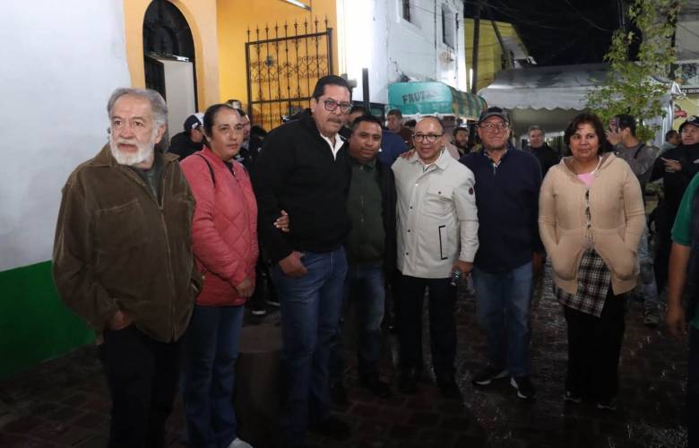 Entrega Zinacantepec la remodelación de la calle 5 de Febrero