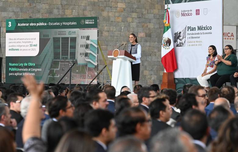 Anuncia Claudia Sheinbaum 18 programas de acción del Plan México para enfrentar aranceles