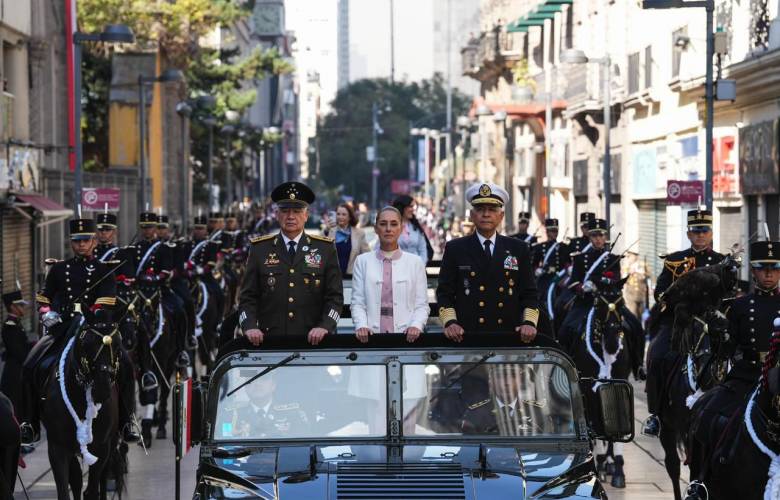 Encabeza Presidenta Claudia Sheinbaum ceremonia por el 113 Aniversario de la Marcha de la Lealtad en el Zócalo capitalino