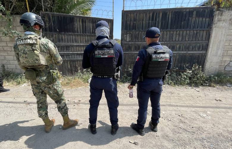 Policía de Ecatepec, Marina y Fiscalía restituyen predio invadido a empresa