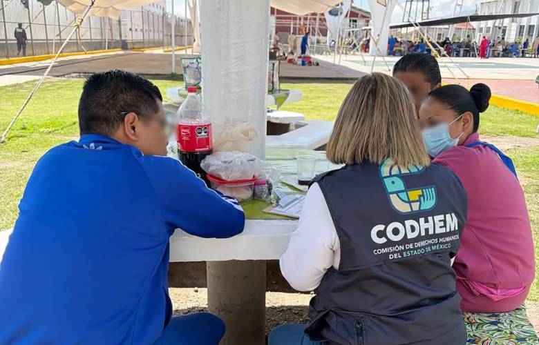 Inspecciona CODHEM penal de Santiaguito por presuntos cobros irregulares