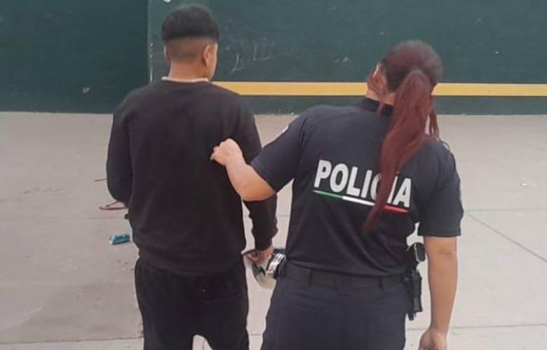 Realiza Policía Municipal vigilancia contra alcohol y droga en deportivos de Ecatepec