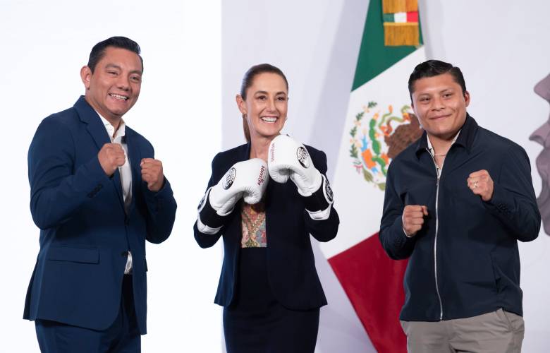 Presenta Claudia Sheinbaum “Boxeando por la Paz” para beneficiar a 100 mil jóvenes