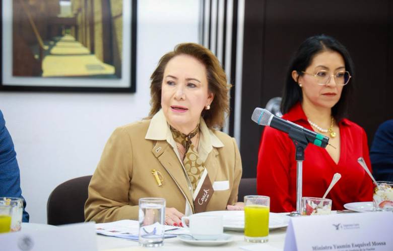 Yasmín Esquivel propone modificar la fecha de la elección de jueces