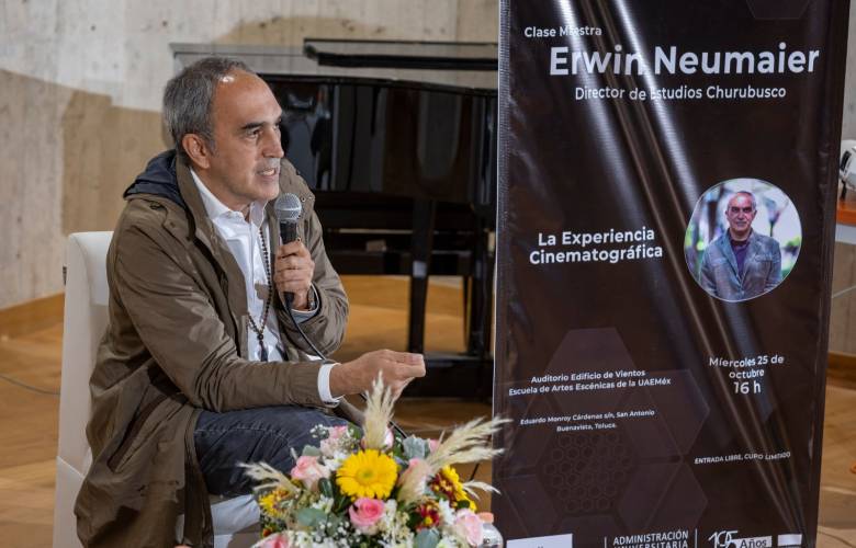 Reconocer y trabajar el talento, clave para incursionar en la cinematografía: Neumaier