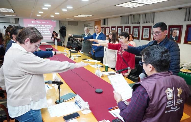 Instala EdoMéx sistema estatal para coordinar donación y trasplante de órganos