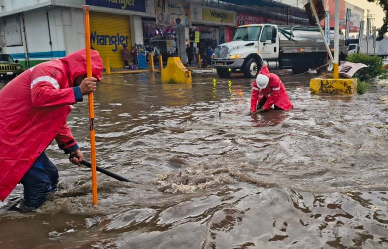 Atiende CAEM cerca de 100 encharcamientos durante el arranque de la temporada de lluvias en Edomex