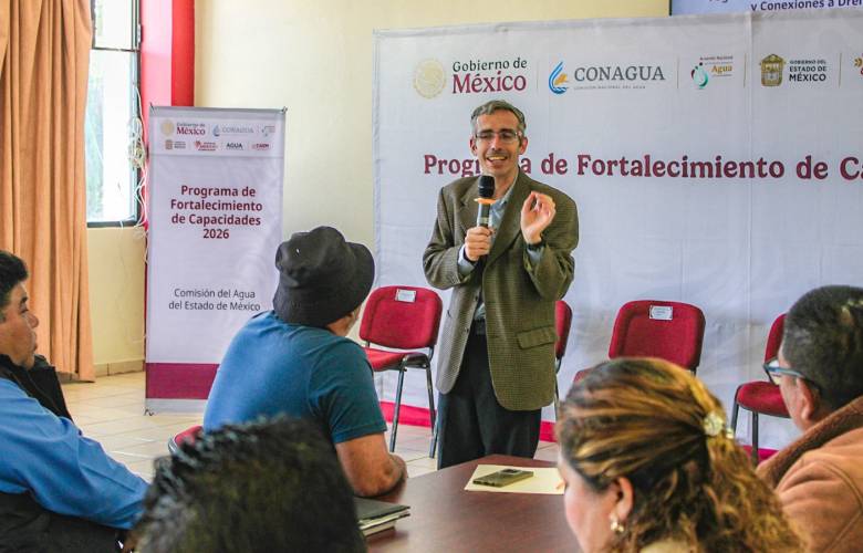 Capacita EdoMéx a personal de 13 municipios para detectar fugas de agua
