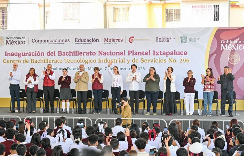 Impulsan nuevos bachilleratos en el Oriente del Edoméx para ampliar acceso educativo