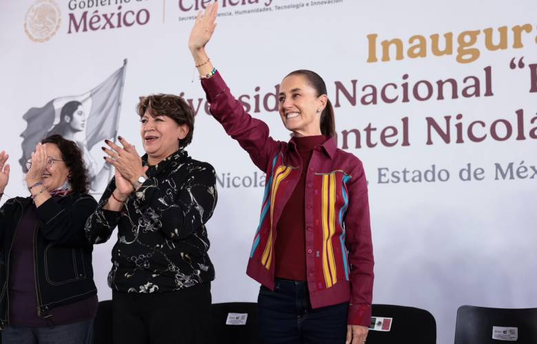 Inaugura Claudia Sheinbaum universidad en Nicolás Romero y anuncia beca para estudiantes de licenciatura