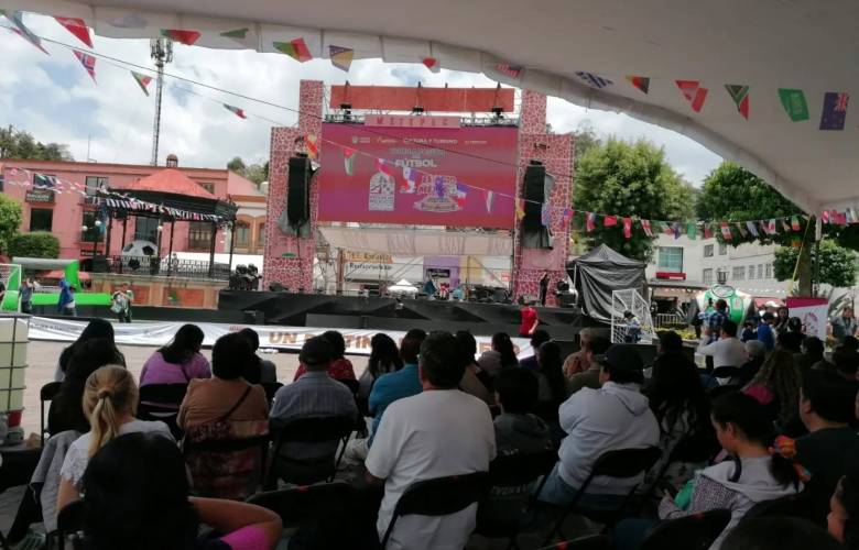 Fortalecen destinos Futboleros del EdoMéx la convivencia con cine, concursos y actividades para toda la familia