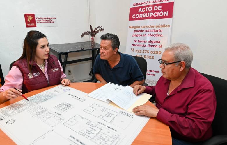 Facilita Edoméx trámite de licencia de uso de suelo para dar certeza a propietarios