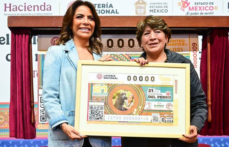 Celebra Edomex el Día Mundial del Perro con billete conmemorativo de la Lotería Nacional