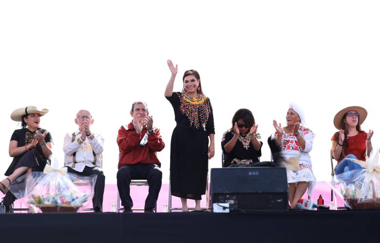 Refrenda Clara Brugada protección del maíz nativo y apoyo a productores de la CDMX