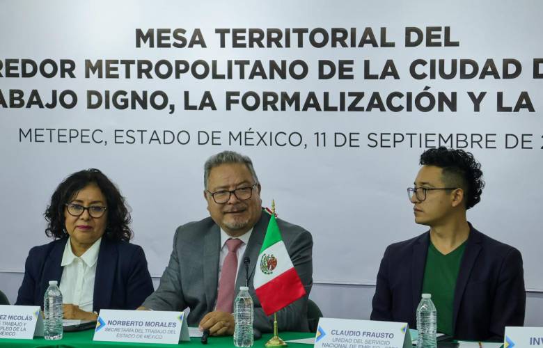Coordinan EdoMéx y CDMX estrategias para impulsar el empleo digno