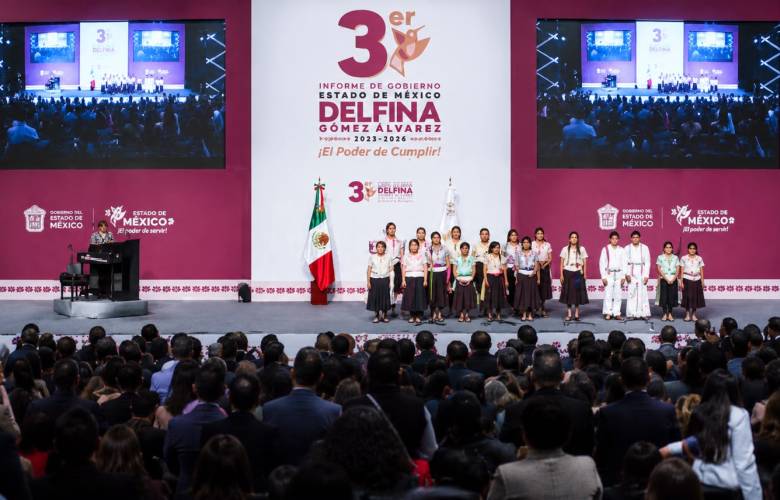 Anuncia Delfina Gómez agenda de proyectos para la segunda mitad de su gobierno