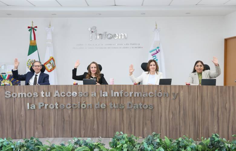 Refrenda el Infoem su compromiso institucional con la garantía de derechos ante el cierre de su periodo de gestión