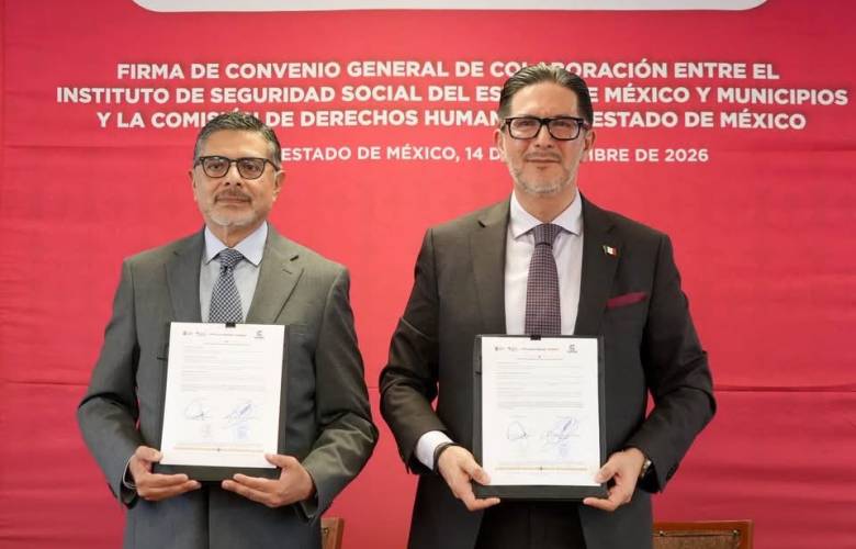 Fortalece convenio entre ISSEMYM y CODHEM trato digno a derechohabientes