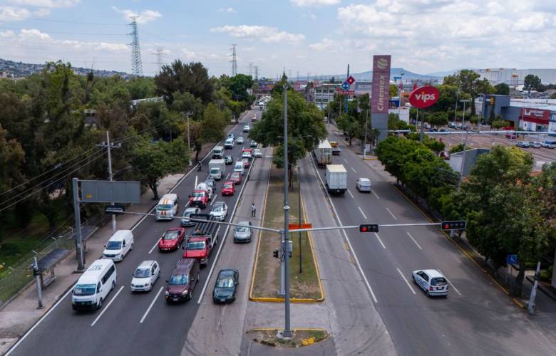 Reconstruye Gobierno del Edoméx la Vía Morelos para fortalecer la conexión con el AIFA