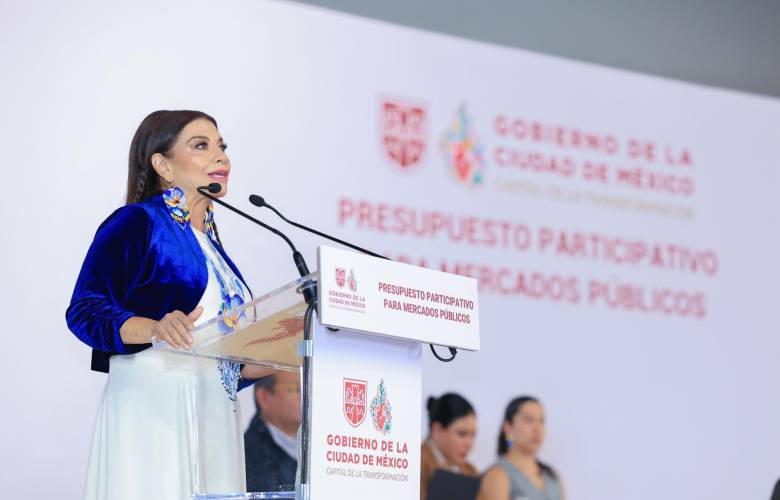 Anuncia Clara Brugada acciones para mejorar mercados públicos y fortalecer MERCOMUNA