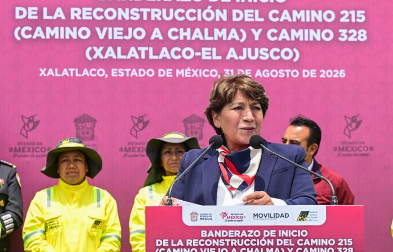 Reconstruye Edomex 25 kilómetros de caminos para mejorar conexión de Xalatlaco