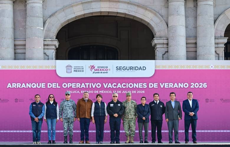 Arranca Edoméx operativo especial de verano con más de 2 mil 700 policías