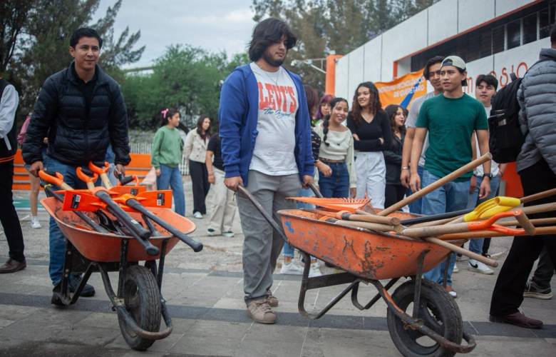 Participan más de 500 mil jóvenes en jornada nacional de tequios y actividades por la paz