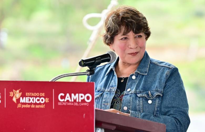 Entrega Delfina Gómez infraestructura para captar 50 millones de litros de agua en Texcoco