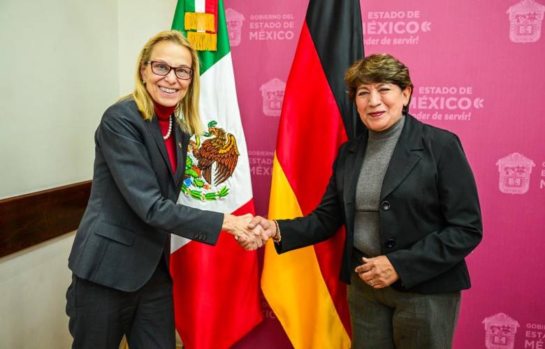 Fortalece Delfina Gómez cooperación con Alemania en inversión, empleo y educación