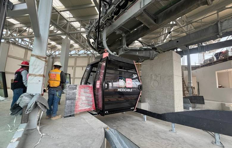 Avanza Línea 3 del Mexicable en Naucalpan; prevén concluirla este año