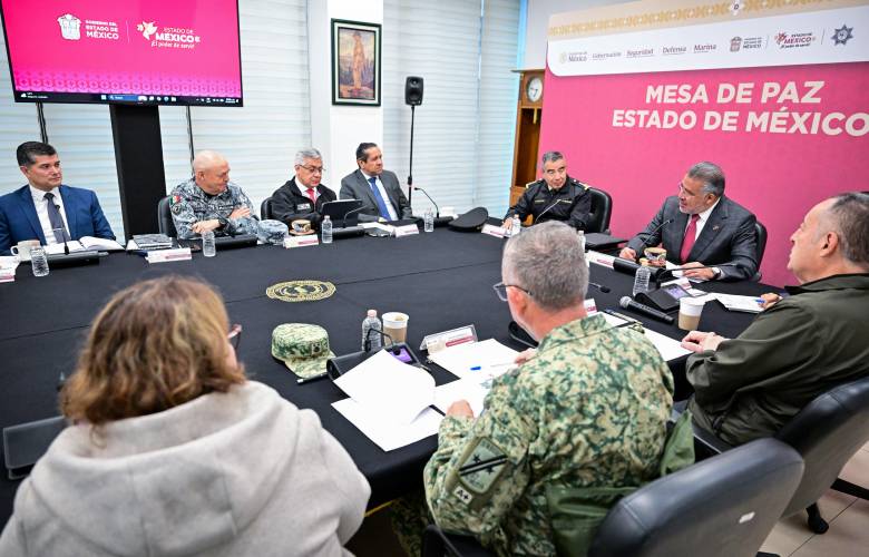 Refuerza Edomex coordinación con fuerzas armadas para garantizar seguridad