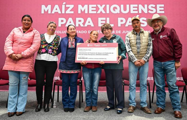 Fortalece Delfina Gómez apoyo al maíz mexiquense con programas de producción, protección y comercialización