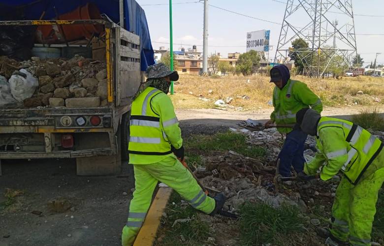 Retira EdoMéx más de 120 toneladas de basura de Las Torres durante lluvias
