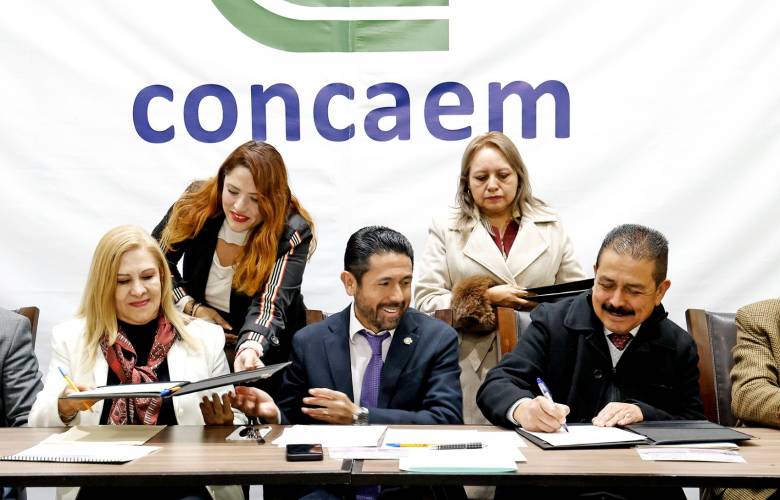 Convenio CONCAEM-CONALEP aumentará espacios de Educación Dual