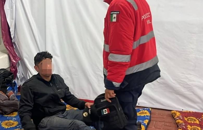 Mantiene alcalde Ricardo Moreno activo albergue nocturno para personas en situación de calle en Toluca