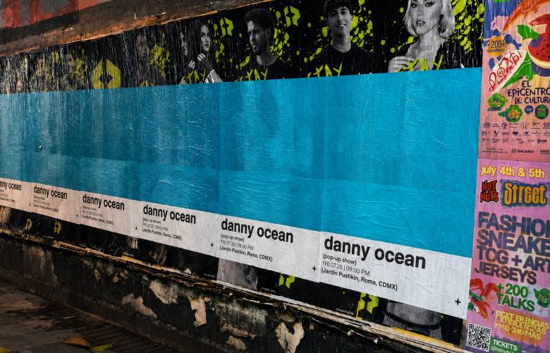 Sorprende Danny Ocean con show gratuito en la CDMX tras brillar en la inauguración del Mundial