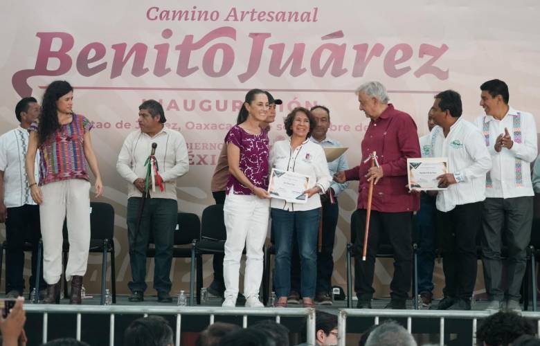 Vamos a seguir trabajando con Oaxaca y para Oaxaca: Claudia Sheinbaum 