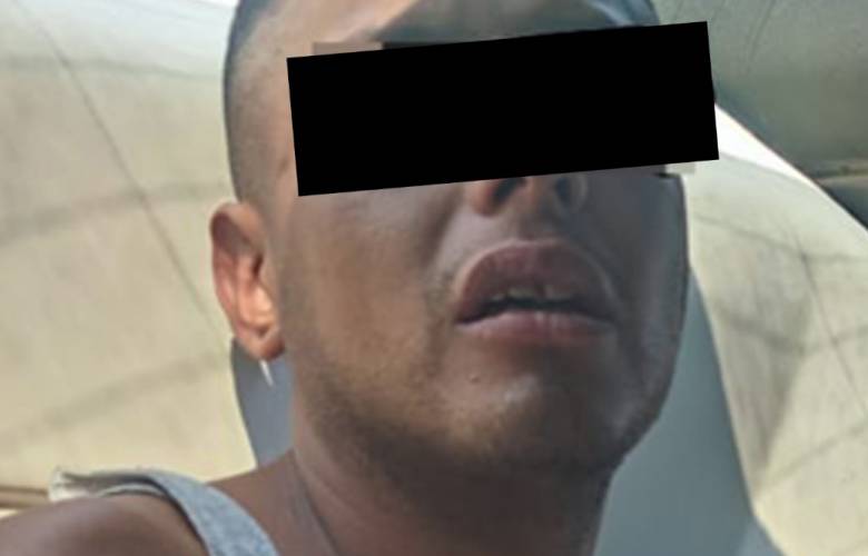 Policías Estatales detienen a un probable implicado en el delito de robo con violencia