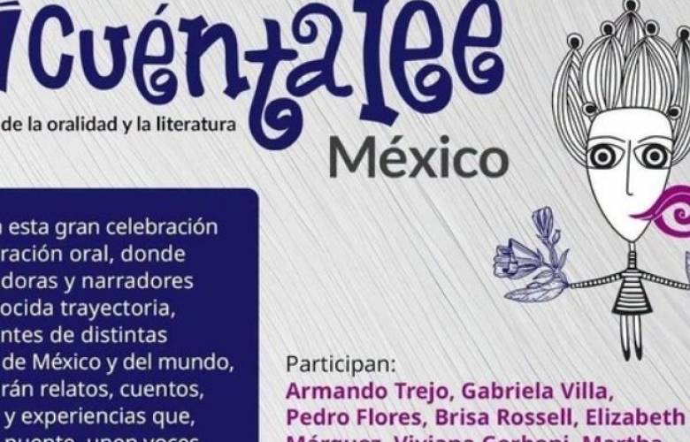 Reunirá Festival Cuéntalee México a narradores de seis países en la CDMX