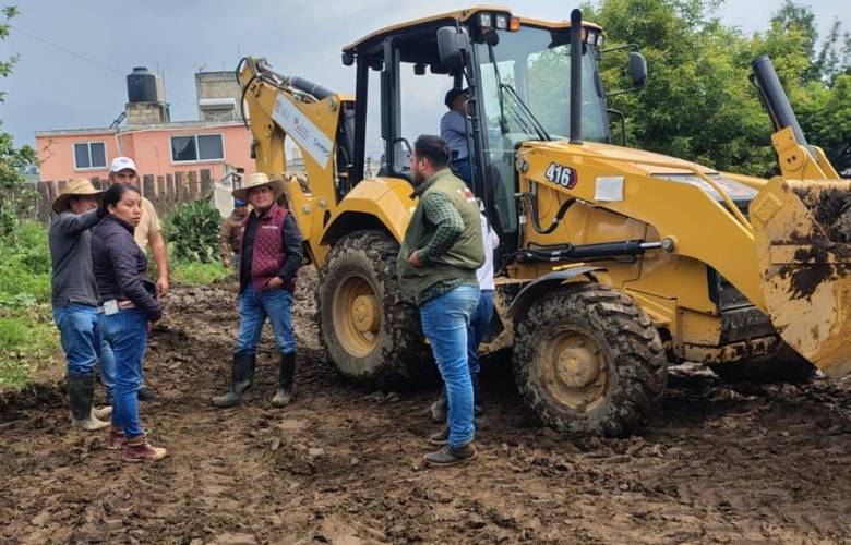 Gobernadora Delfina Gómez activa seguro agroclimático en Santiago Tianguistenco