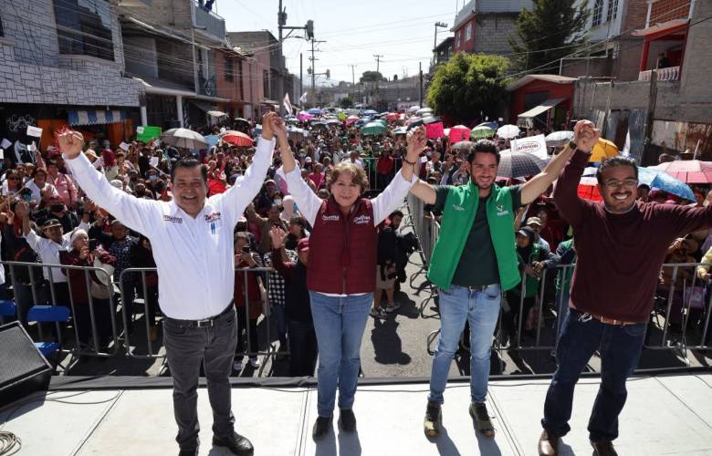 La esperanza crece y el cambio se fortalece en el Estado de México: Delfina Gómez