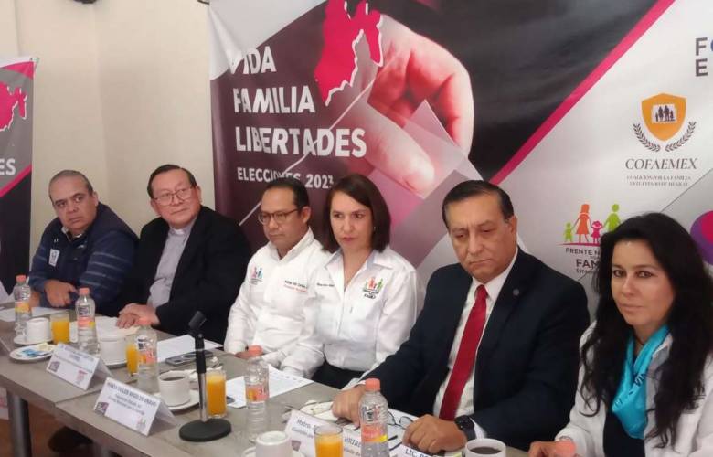 Proponen a candidatas en Edoméx suscriban agenda pro vida y familia
