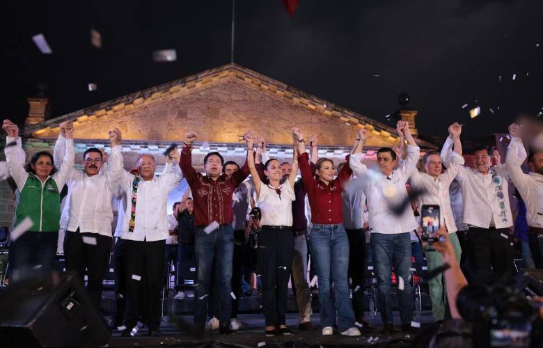 Vamos a salir a votar por la verdadera democracia, no como los fraudes del PRIAN’: Claudia Sheinbaum