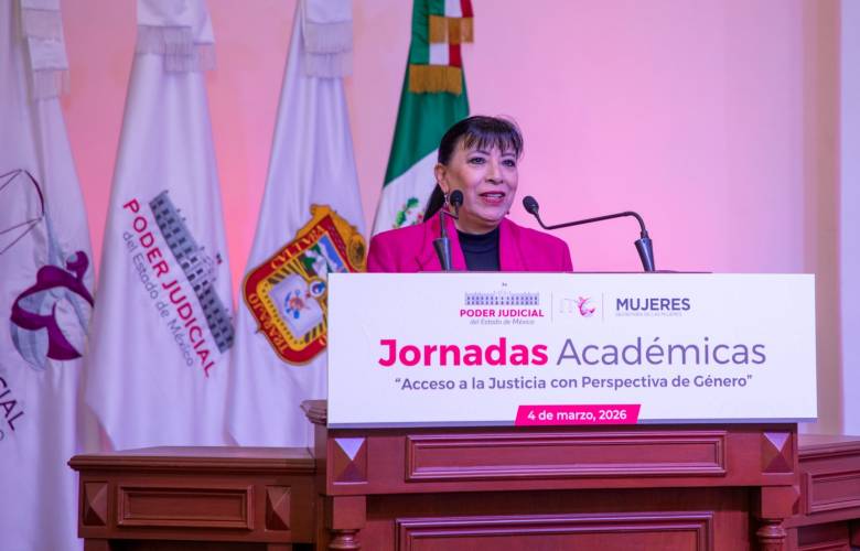 Fortalece PJEdomex la perspectiva de género con jornadas académicas