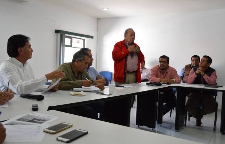 Al 95% meta de desazolve en presa el ángulo