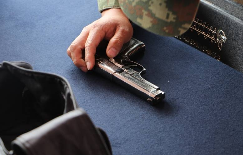 Secretaría de Seguridad ha canjeado casi un millon de pesos por armas domésticas